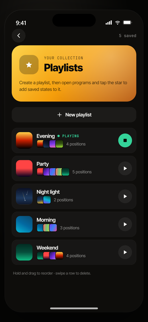 playlists